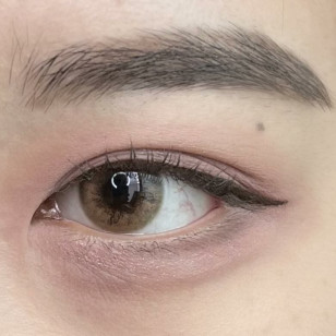 【散光】Lenbling Eye Only 1 Month Flumpops Milk Brown 每月抛棄散光彩妝隱形眼鏡